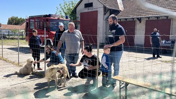 Nyílt nap a kisteleki ebrendészeti telepen és az önkéntes tűzoltóknál