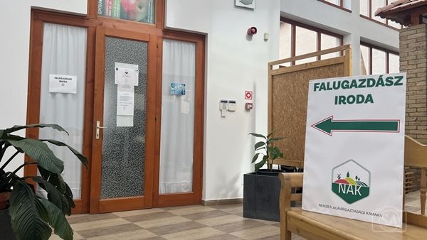 A kisteleki NAK Falugazdász Iroda nyitvatartása