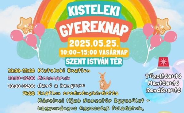 Városi gyereknapra hívnak Kisteleken