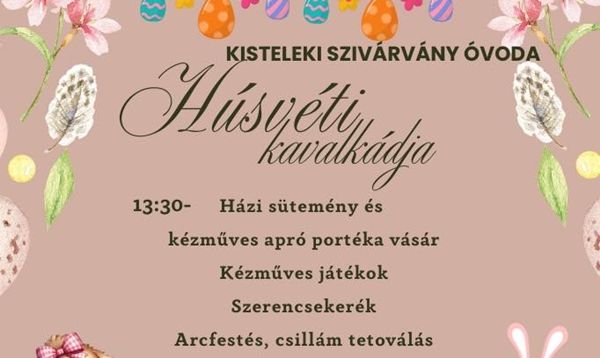 Húsvéti kavalkád a város főterén