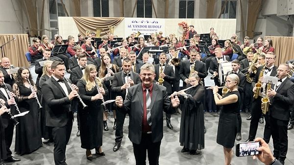 Újra dübörgött az id. Vándor Rudolf Fúvószenekar