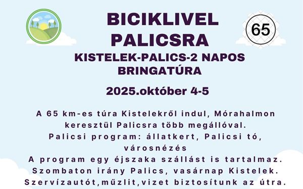 Kétnapos bringatúra Palicsra