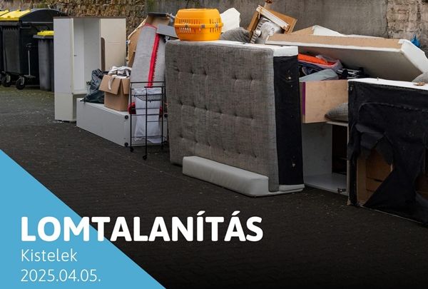 Lomtalanítás lesz Kisteleken