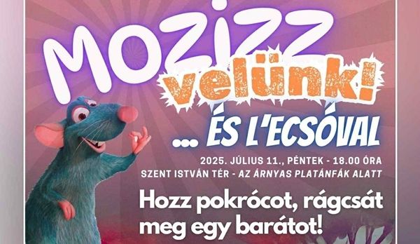 Szabadtéri mozi lesz Kisteleken 