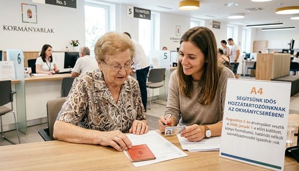 Segítsünk az okmánycserében az idős hozzátartozóinknak!